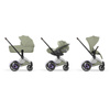 Cybex e-Priam 5.0 Chrome Brown Sage Green zestaw 3w1 z fotelikiem Cloud T i-Size