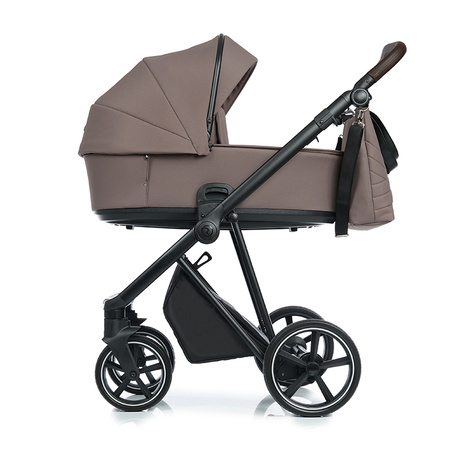 Roan IVI 2.0 Cocoa zestaw 4 w 1 z fotelikiem Cybex Cloud T i-Size i bazą isofix