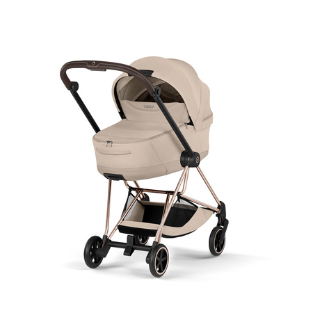 Cybex Mios 4.0 Style Rosegold Cozy Beige wózek 2w1 głęboko-spacerowy