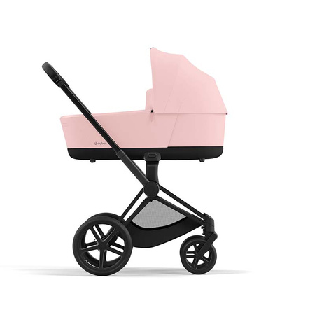 Cybex Priam 4.0 Matt Black Peach Pink wózek głęboki