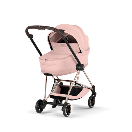 Cybex Mios 4.0 Style Rosegold Peach Pink zestaw 3w1 z fotelikiem Cloud T i-Size