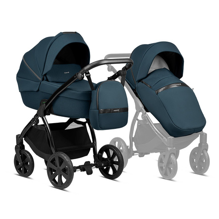 Noordi Luno All Trails Ocean Blue wózek głęboko-spacerowy 2w1 