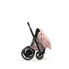 Cybex e-Priam 5.0 Champagne Gold Peach Pink wózek 2w1 głęboko-spacerowy