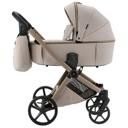 Adamex Alfa Natura Vanilla wózek 2w1 głęboko-spacerowy