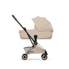 Cybex Coya 2 Style Rosegold Cozy Beige wózek 2w1 głęboko-spacerowy