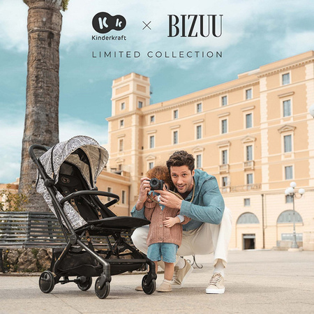 Kinderkraft Pilot 2 Bizuu Lunar Black wózek spacerowy