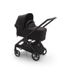 Bugaboo Dragonfly wózek 2w1 głęboko-spacerowy rama Black/Midnight Black-Midnight Black