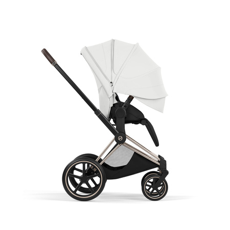 Cybex Priam 5.0 Champagne Gold Off White wózek 2w1 głęboko-spacerowy