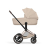 Cybex Priam 5.0 Rosegold Cozy Beige wózek 2w1 głęboko-spacerowy