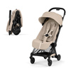 Cybex Coya 2 Comfort Matt Black Cozy Beige wózek spacerowy