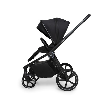 Muuvo Fold Classic Black wózek 2w1 (głęboko-spacerowy)