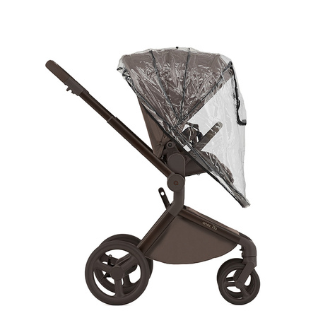 Anex Flo Browny zestaw 4w1 z fotelikiem Maxi Cosi Pebble 360 Pro2 i bazą FamilyFix 360 Pro