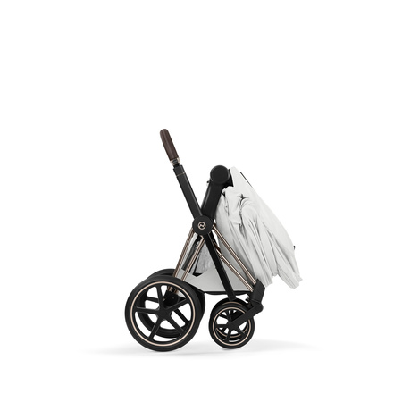 Cybex Priam 5.0 Champagne Gold Off White wózek 2w1 głęboko-spacerowy