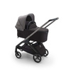 Bugaboo Dragonfly wózek 2w1 głęboko-spacerowy rama Graphite/Midnight Black-Grey Melange