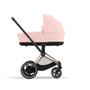 Cybex ePriam Rosegold Peach Pink wózek 2w1 głęboko-spacerowy