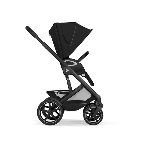Cybex Talos S Lux 2026 ze składaną gondolą wózek 2w1 głęboko-spacerowy Moon Black