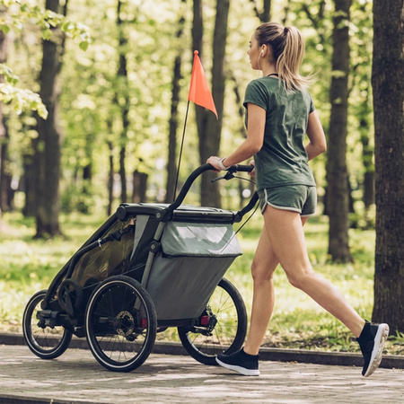 Muuvo Trail Green Przyczepka 3w1