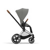 Cybex Priam 4.0 Chrome Brown Mirage Grey wózek spacerowy