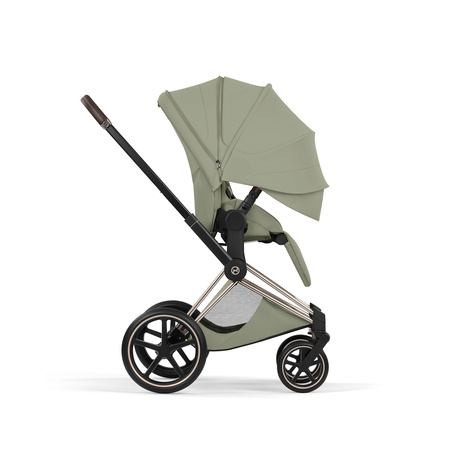 Cybex Priam 5.0 Champagne Gold Sage Green wózek 2w1 głęboko-spacerowy