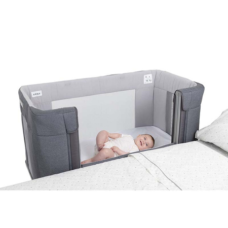 Chicco Next2Me Forever Moon Grey łóżeczko dostawne 3w1