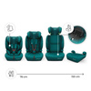 Kinderkraft Comfort Up 2 Plus Zielony Fotelik samochodowy 76-150 cm