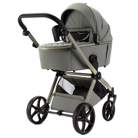 Adamex Alfa Natura Salvia wózek 2w1 głęboko-spacerowy