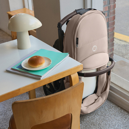 Bugaboo Dragonfly Plus Komplet Black/Dusty Pink wózek 2w1 głęboko-spacerowy