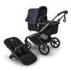 Bugaboo Fox 5 Renew Graphite/Black Haritage/Deep Indigo wózek 2w1 głęboko-spacerowy