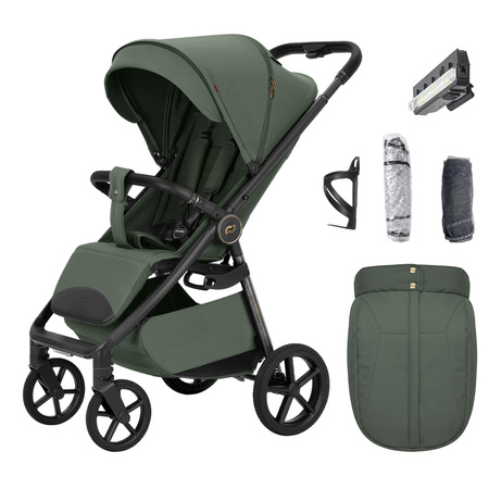 Carrello Bravo Carbon CRL-5530 Tropic Green wózek spacerowy