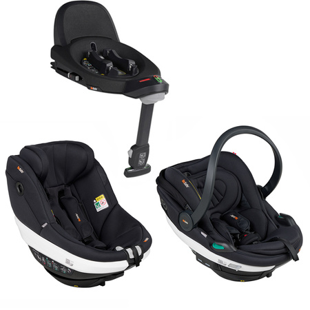 BeSafe Beyond Black Soft Breeze zestaw modułowy z bazą Beyond