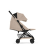 Cybex Coya 2 Comfort Matt Black Cozy Beige wózek spacerowy