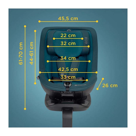 Kinderkraft I-Guard Pro Fotelik samochodowy 9-18kg (61-105 cm)
