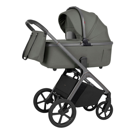 Carrello Vector F CRL-6700 Calm Green wózek dziecięcy 2w1 ze składaną gondolą