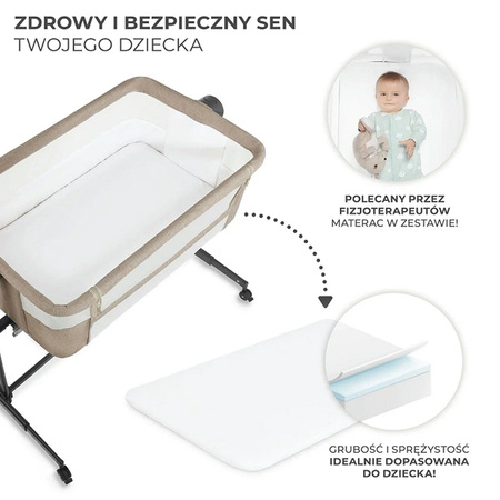 Kinderkraft Łóżeczko dostawne 2w1 Neste UP 2
