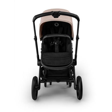 Bugaboo Fox 5 Renew Black/Black Haritage/Desert Taupe Melange wózek 2w1 głęboko-spacerowy