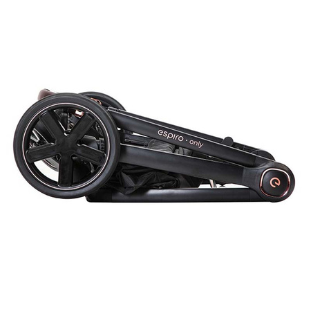 Espiro Only Graphite Anthracite Żel wózek głęboko-spacerowy 2w1