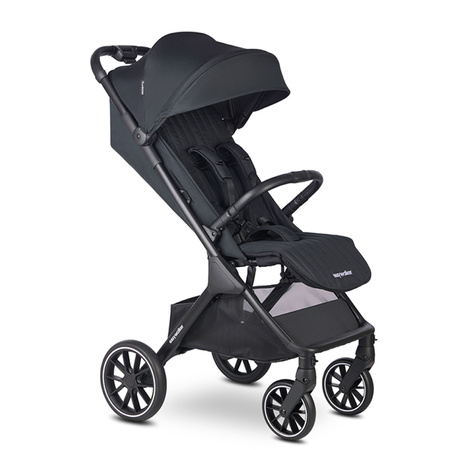 Easywalker Jackey2 XL Midnight Black wózek spacerowy