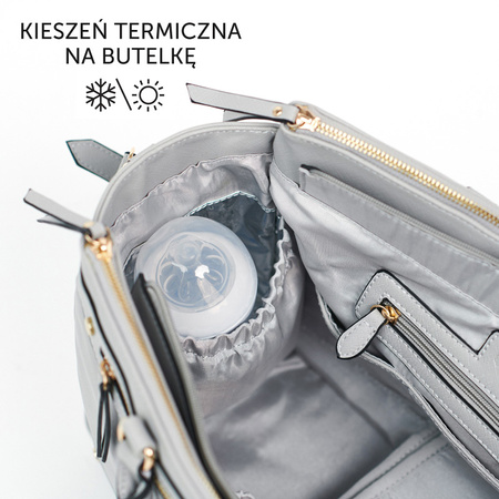 Joissy Torba dla Mamy Carla Light Grey