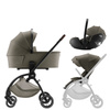 Britax Romer Rio Lux Urban Olive zestaw 4w1 z fotelikiem Baby-Safe Pro i Bazą