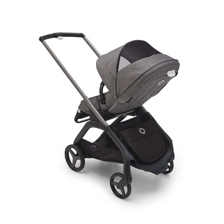 Bugaboo Dragonfly wózek spacerowy rama Graphite/Grey Melange-Grey Melange