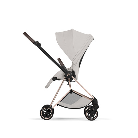 Cybex Mios 4.0 Style Rosegold City Grey zestaw 3w1 z fotelikiem Cloud T i-Size