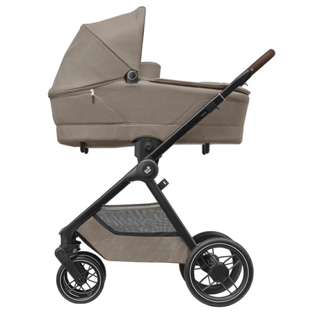 Maxi Cosi Oxford+ Twillic Truffle zestaw 3w1 z fotelikiem Pebble 360 Pro2