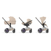 Cybex e-Priam 5.0 Chrome Brown Cozy Beige zestaw 3w1 z fotelikiem Cloud T i-Size