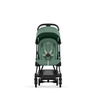 Cybex Coya Matt Black Leaf Green wózek spacerowy