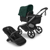 Bugaboo Fox 5 Renew Graphite/Black Haritage/Fern Green wózek 2w1 głęboko-spacerowy