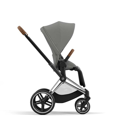 Cybex Priam 4.0 Mirage Grey zestaw 4w1 z fotelikiem Cloud T Plus i bazą T