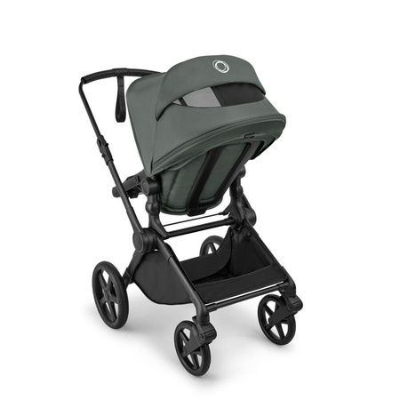 Bugaboo Cub Komplet Black/Forest Green wózek 2w1 głęboko-spacerowy