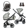 Roan IVI 2.0 Tea Leaf zestaw 3 w 1 z fotelikiem Cybex Cloud T