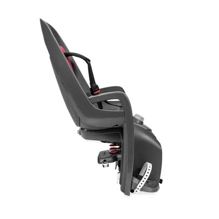 Hamax Caress Dark Grey/Red fotelik rowerowy montowany na bagażniku