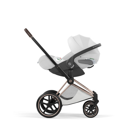Cybex Priam 5.0 Rosegold Off White zestaw 3w1 z fotelikiem Cloud T i-Size